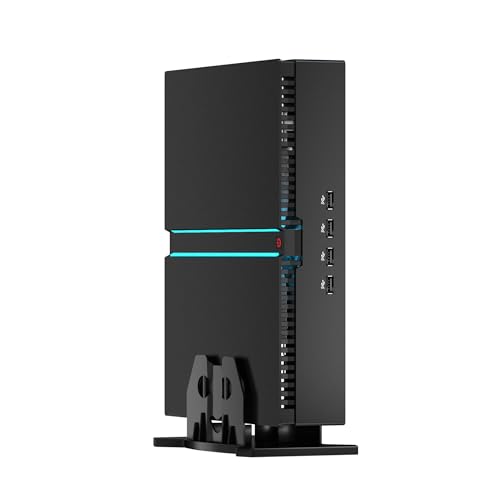 KingnovyPC Mini Gaming PC, Desktop Computer with i7-12700F(12C/12T, up to 4.9GHz), 16GB RAM 500GB SSD, Graphics Card RTX3060 12G, 8K HD Dual HDMI&DP Gigabit Ethernet, WiFi 6, Mini PC Windows 11 Pro