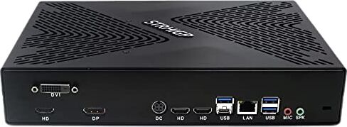 STRHIGP 8K UHD PC Mini ITX Gaming PC Octa Core 9th Gen i7 9700F, GTX 1650 Gaming Desktop Computer, 64GB RAM 512GB NVMe SSD 1TB HDD, DP/HD/DVI 3 Display, USB3.0, Type-C, WIFI6, BT5.2