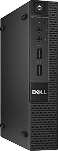 Dell Optiplex 9020 Mini PC Computer Intel Core i5-4460T Ram 16GB SSD 240GB Windows 10 Pro + Office 2021 (Ricondizionato)