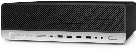 HP EliteDesk 800 G4 SFF/Core i5 8500 3.0GHz / 16GB RAM / 256GB SSD/Intel UHD Graphics/Win 11 Pro (ricondizionato)