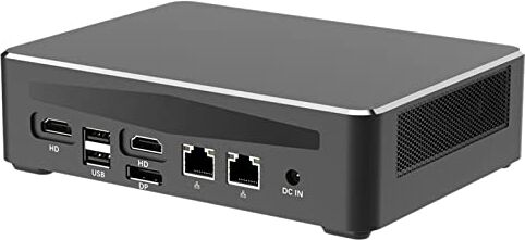 KingnovyPC 13th Gen 4K Mini Gaming PC Windows 11 Pro, Intel i5 1340P, 16GB DDR4 1TB Pcle4.0, Supprt 4 Display, 2* HDMI, DP, Type-C Thunderbolt 4.0, 2 Lans 2.5G TPM2.0, Desktop Computer, WiFi6 BT5.2