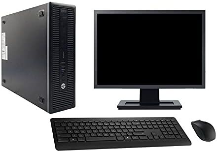 HP PC ProDesk 600 G1 SFF Schermo 22 Intel i5-4570 RAM 8GB SSD 2TB Windows 10 WiFi (Ricondizionato)