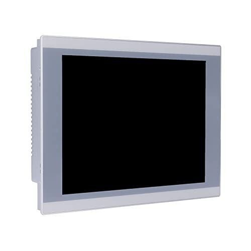 HUNSN 12.1 Inch TFT LED Industrial Panel PC, High Temperature 5-wire Resistive Touch Screen, Intel J1900, Windows 11 Pro or Linux Ubuntu, PW24, VGA, 4 x USB, LAN, 3 x COM, 4G RAM, 128G SSD