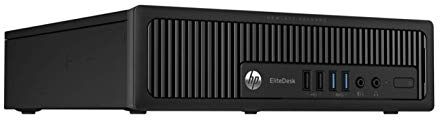 HP EliteDesk 800 G1 USDT Intel Quad Core i5 256 GB SSD HDD 8 GB memoria Windows 10 Pro Mini PC Desktop (ricondizionato)