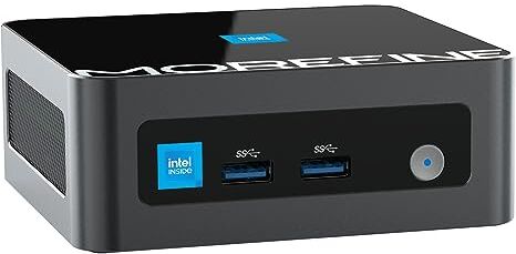 KingnovyPC i7 Mini PC Windows 11, 12th Gen Intel i7-1260P Mini Desktop Computer, 16GB RAM 256GB SSD Micro PC, Gigabit Ethernet, 4 USB3.2, 2 HDMI2.0, Type-C, WiFi6 BT5.2