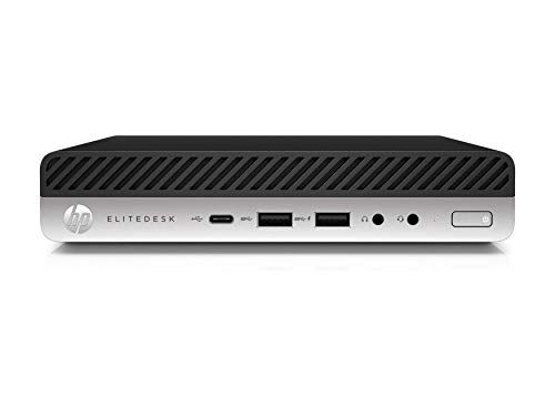 HP EliteDesk 800 G5 Mini Desktop PC " i5 9500 fino a 4,4 GHz 6-Core Processor, 16 GB DDR4, 1 TB NVMe SSD, Wireless 11ac e Bluetooth 5.0, Windows 10 Pro (rinnovato) (Ricondizionato)