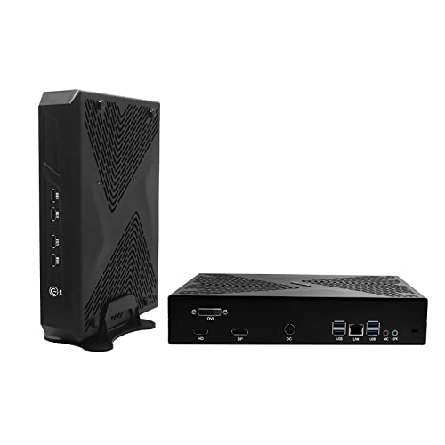 WEIDIAN Mini Gaming PC, Mini PC Windows 11 Core i7-10870H with Graphics GTX1650, 16GB DDR4 RAM 256GB NVMe SSD, Support HDMI 4K@60Hz, DP 8K@60Hz, DVI 2K@60Hz Output, Gigabit Ethernet, WiFi6, BT5.2, USB3.0