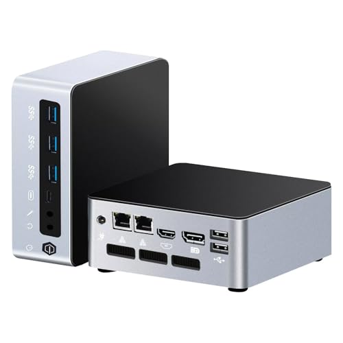 PeeliCeeli Mini PC Desktop Computer 13th Gen Core i7-1360P 12C/16T Up to 5GHz, DDR5 64GB RAM M.2 NVME 2TB SSD Micro Gaming Ufficio PC Windows 11 Pro, Gigabit Ethernet, WiFi6 USB 3.0 BT5.2