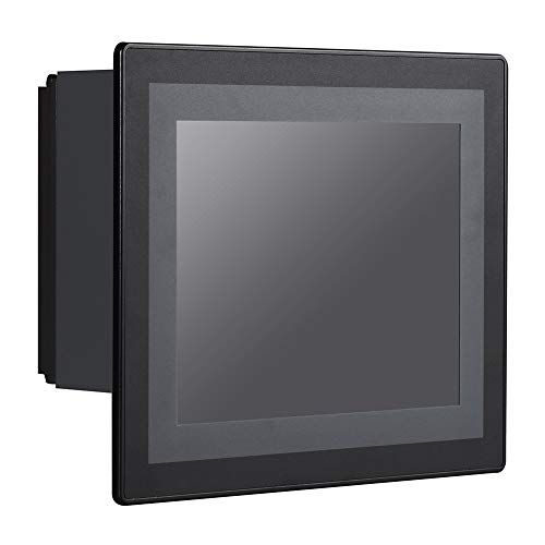 HUNSN 8 Inch LED Embedded Panel PC, Resistive Touch Screen, Front Panel IP65, J1900, Windows 11 Pro or Linux Ubuntu, PW16, 1024 x 768, RS485/422, 2 x RS232, 9~28V, 2 x LAN, HDMI, 4G RAM, 64G SSD