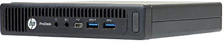 HP 800 G2 Mini PC Intel Core i5-6500 (6 MB di cache, fino a 3,60 GHz) 8GB DDR4, HDD 256GB SSD. Windows 10 Home. (Ricondizionato)