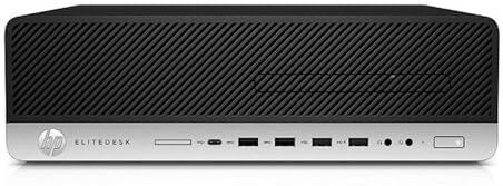 HP , Pc Desktop SFF Pronto All'Uso, Computer Pc Fisso Intel i5-6500 3.20 GHz, Ram 16Gb, SSD 512Gb, VGA, Wi-FI, Libre Office, Win 10 Pro (Ricondizionato)