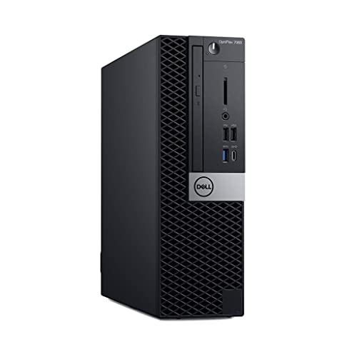 Computers Parts DELL OptiPlex 7060 Desktop SFF PC   Intel Core i7-8700 3.2Ghz   Ram 16GB   SSD 256Gb + 3TB   Windows 11 Pro (Ricondizionato)