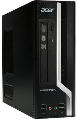 Acer Veriton X2611G PC, Processore Intel Pentium Dual-Core 2.90 GHz, RAM 4 GB, HDD 500 GB