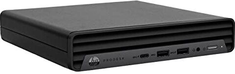 HP ProDesk 400 G6 i5-10500T mini PC Intel Core™ i5 8 Go DDR4-SDRAM 256 Go SSD DOS gratuit Noir