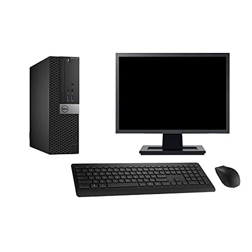 Dell PC 5040 SFF Schermo 22" Intel i3-6100 RAM 8GB SSD 480GB HDMI Windows 10 WiFi (rigenerato)