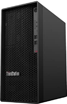 Lenovo ThinkStation P350 30E3 Tower 1 x Core i9 11900K / 3.5GHz vPro RAM 32GB SSD 512GB TCG Opal Encryption,UHD Graphics 750 GigE Win10Pro Tastiera: Tedesco TS ThinkStation Nero