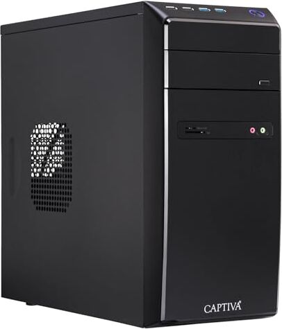 Captiva Power Starter PC R65-473 [AMD Ryzen 5 5600G / 8GB RAM / 500GB SSD/Radeon Grafik / B550 / Dos]