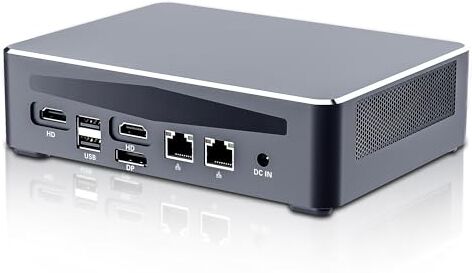 KingnovyPC Mini PC Windows 11 Pro, Intel Core i9-12900H (14C/20T) fino a 5.0GHz, Mini Computer 16GB DDR4 RAM 500GB PCIe4.0 SSD, Micro PC 4K@60Hz Quad Display, Mini Computer Gaming WiFi6 BT5.2 45W HTPC