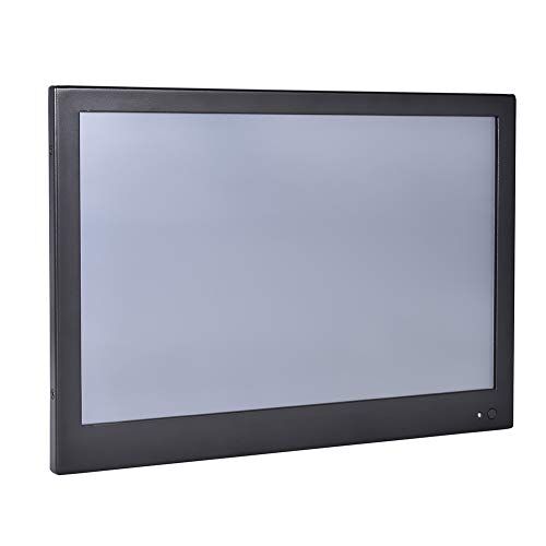 HUNSN 13.3 Inch LED Industrial Panel PC, Resistive Touch Screen, Intel Core I5, Windows 11 Pro or Linux Ubuntu, PW10, 1280 x 800, HDMI, VGA, 4 x USB2.0, 2 x COM, 4G RAM, 64G SSD, 500G HDD