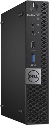 Dell Optiplex 7050 Mini PC Computer Desktop (Ricondizionato) CPU Intel Core i5-6400T, Memoria Ram 8GB, Disco SSD 240GB, Windows 10 Pro, HDMI Wi-Fi