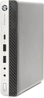 HP PC ProDesk 600 G3 Mini Schermo 27" Intel I5-6500T RAM 32GB SSD 240GB W11 WiFi (ricondizionato)