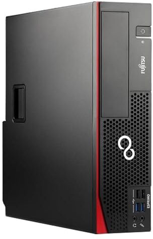 Fujitsu Esprimo D757 SFF PC Computer Desktop, Intel Core i5-6400, RAM 16GB DDR4, Disco SSD 480GB, Sistema Operativo Windows 11 Pro (Ricondizionato)