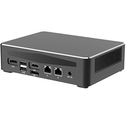 KingnovyPC 13th Gen 4K Mini Gaming PC Windows 11 Pro, Intel i5 1340P, 64GB DDR4 1TB Pcle4.0, Supprt 4 Display, 2* HDMI, DP, Type-C Thunderbolt 4.0, 2 Lans 2.5G TPM2.0, Desktop Computer, WiFi6 BT5.2