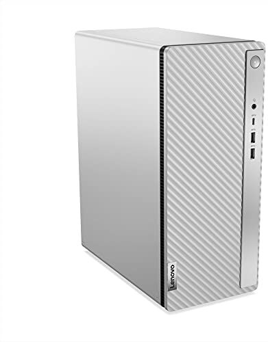 Lenovo IdeaCentre 5 Gen 7 Computer desktop (Intel Core i5-12400, 16 GB RAM, 512 GB SSD, Intel UHD Graphics 730, Windows 11 Home) Grigio Cloud Tastiera QWERTY spagnola