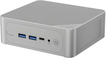 Beelink SER5-MAX Mini PC, AMD Ryzen 7 5800H con 8 core e 16 thread fino a 4,4GHz, 16GB di RAM e 1TB di SSD, schermo 4K a 60Hz con supporto per fino a 3 schermi (HDMI/DP/Type-C), BT5.2, Wi-Fi6