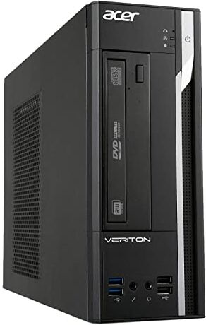 Acer PC Veriton X4640G SFF Intel i7-6700 RAM 64 GB HDD 2 TB Windows 10 WiFi (ricondizionato)