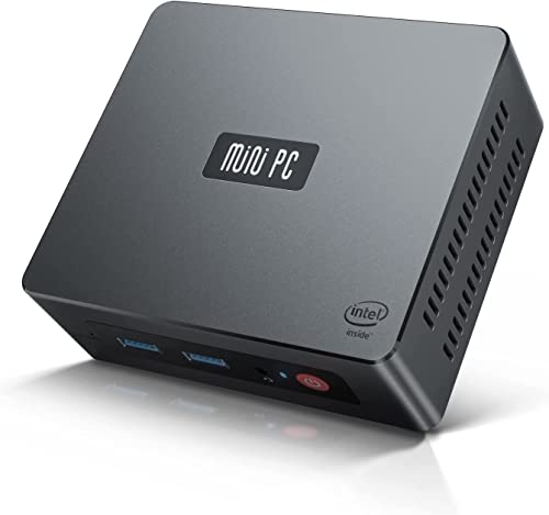 Beelink GK35 Pro Mini PC Intel Celeron J4105 2.5GHz 8GB DDR4 RAM / 128GB SSD Windows 11 Dual WIFI, 4K Desktop mini computer