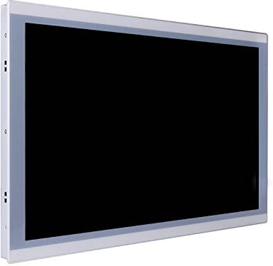 HUNSN 21.5 Inch TFT LED Industrial Panel PC, 10-point Projected Capacitive Touch Screen, Intel J1900, Windows 11 Pro or Linux Ubuntu, PW30, VGA, 4 x USB, LAN, 3 x COM, 4G RAM, 128G SSD