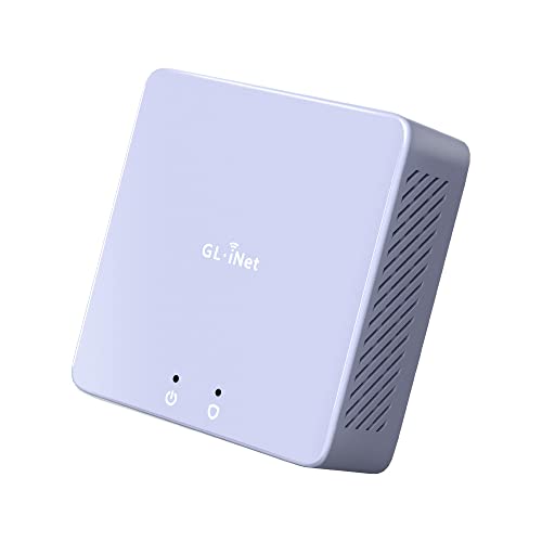 GL.iNet MT2500 (Brume 2) Mini gateway di sicurezza VPN per home office e lavoro remoto-server e client VPN per casa e ufficio, VPN a cascata, WAN 2,5 G, NO Wi-Fi* (custodia in plastica ABS)