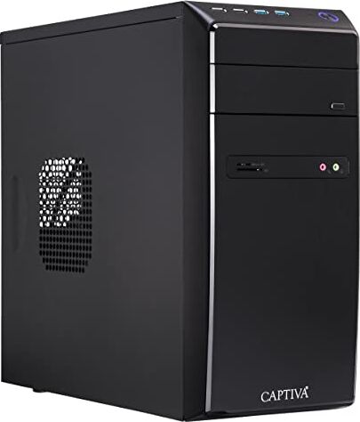 Captiva Power Starter I62-169 AMD Ryzen 3 Pro 4300GE, 8 GB RAM, SSD da 480 GB, scheda grafica Radeon, A520, DOS