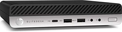 HP PC Computer EliteDesk 800G3 Mini Intel Core i5-7400T Ram 16GB SSD 240GB Windows 10 Pro (Ricondizionato)