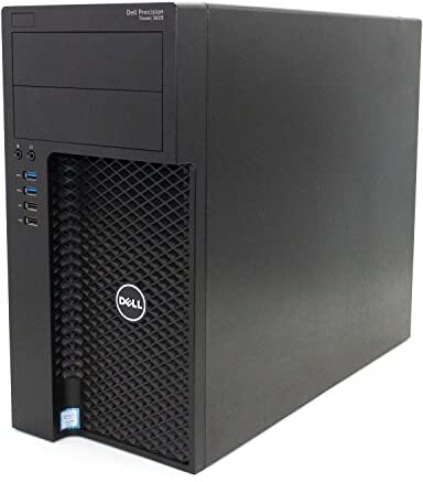 Dell Tower PC  Precision 3620 Windows 11 Pro Xeon V5 fino 3.5GHz 16GB DDR4 SSD M.2 SATA 120GB+1TB GPU Nvidia GT710 Interfaccia Seriale RS232 COM PC Computer Fisso Workstation Aziendale (Ricondizionato)