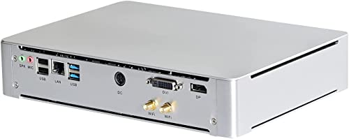 Partaker Mini PC, Desktop Computer, Gaming PC Desktop, Windows 11 or Linux Ubuntu, Intel XEON D-1581, 64GB DDR4 RAM 2TB SSD, Quadro K620 2G GDDR3 Graphic, DVI, DP, LAN, WiFi