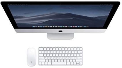 Apple iMac 4k / 21,5 pollici/Intel Core i7 3,3 GHz / 4 core/RAM 16 GB / 1TB FUSION DRIVE HDD/ MK452LL/A/tastiera e mouse originali compresi (Ricondizionato)