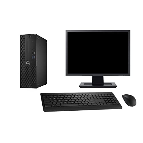 Dell PC 3050 SFF Schermo 27" G4400 RAM 16 GB HDD 500 GB HDMI Windows 10 WiFi (rigenerato)