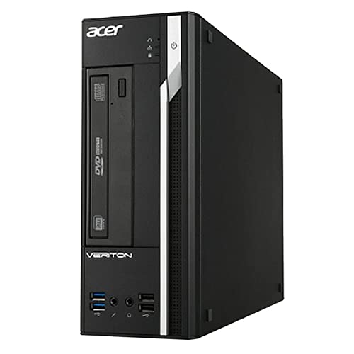 Acer PC Veriton X4640G SFF Intel G4400 RAM 64GB SSD 480GB Windows 10 WiFi (Ricondizionato)