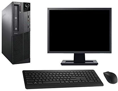 Lenovo PC M91p SFF Schermo 27" Intel i5-2400 RAM 8Go SSD 960Go Windows 10 WiFi (Riconfezionato)