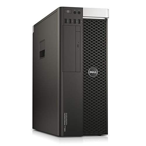Dell Precision Tower 5810 Intel Xeon Six Core E5 v3 1TB SSD HDD 32GB Memoria Windows 10 Pro Nvidia Quadro M4000 Tower Computer PC (ricondizionato)
