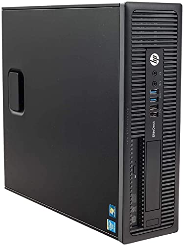HP Elitedesk 800 G1 SFF PC Core i5 (4.Gen), 8GB RAM, 240GB SSD + 1 TB HDD, DVD-RW Win 10 Prof. (Ricondizionato)