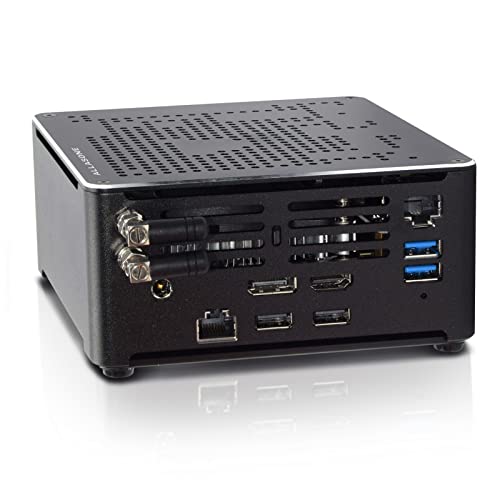 ALLASONE Mini Computerwindows 11 Core i9 10980H, Mini PC Gaming 8GB DDR4 RAM 512GB NVME SSD 1TB HDD,Micro Computer Doppia Lan,HDMI2.0,DP 4K Doppia Output,Type-C USB3.1,WiFi 6 con BT 5.0