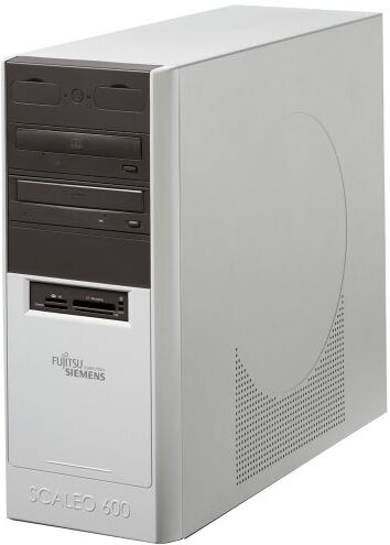 Fujitsu Scaleo 64 Germania Edition II Desktop (AMD Athlon 64 3000+; 512MB RAM; 200GB HDD; ATI Radeon 9600XT 256MB; DVD-ROM; DVD+/-RW)