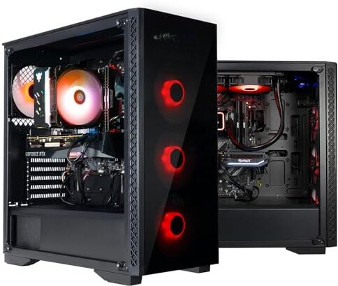 KYBURA KENJI V6 Pc Gaming i7 12700F 12 Core 4.90GHz, RTX 3060 12GB, Ram 16Gb DDr4 3200MHz, Ssd Nvme 500GB, M.B. H610M DDr4, PSU 600 Watt, Dissipatore ad Aria, Windows 11 Pro