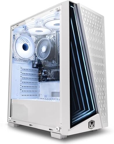 Vibox I-35 PC Gamer Quad Core AMD Ryzen 3200G Processore 4GHz Radeon Vega 8 Graphique 16Go RAM 500Go NVMe M.2 SSD Windows 11 WiFi