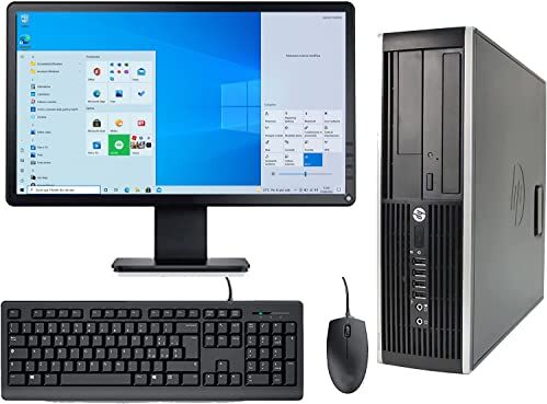 Generico Postazione completa i7 COMPUTER MONITOR WI-FI TASTIERA E MOUSE 8GB RAM 240GB SSD/BUNDLE POTENTE CON OFFICE WINDOWS 10 PRO(Ricondizionato)