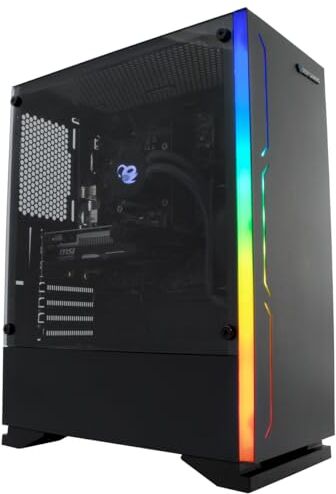 CoolBox PC Gaming Fisso DeepGaming Venom Intel Core i9-10900F, 32GB RAM, 1TB SSD NVMe + 2TB HDD, GeForce GTX1650 4GB, Windows 10 Preinstallato Senza Licenza. Computer Gaming Fisso