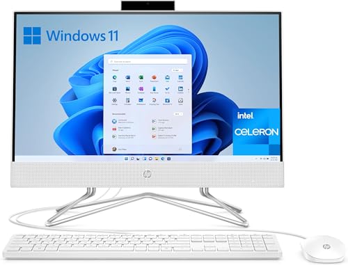 HP 22-dd2000ss 21.5" Intel® Celeron® J4025 8GB DDR4-SDRAM 256GB SSD PC Tutto in uno Windows 11 Home